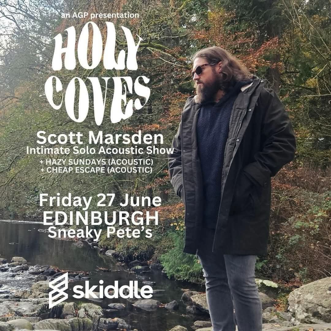 Scott Marsden (@scottmusicdruid) on Twitter photo I'm headlining the famous <a href="/sneakypetesclub/">Sneaky Pete's</a> Edinburgh in June on my Solo Acoustic Tour! 😎
It's gonna be ace fun! Acoustic Vibes!
Who coming ?
Grab your tickets!
👇skiddle.com/whats-on/Edinb…
<a href="/agpaberdeen/">AGP Gigs</a> <a href="/CM4R86/">Colin</a> <a href="/HazySundaysband/">Hazy Sundays</a> I'm headlining the famous <a href="/sneakypetesclub/">Sneaky Pete's</a> Edinburgh in June on my Solo Acoustic Tour! 😎
It's gonna be ace fun! Acoustic Vibes!
Who coming ?
Grab your tickets!
👇skiddle.com/whats-on/Edinb…
<a href="/agpaberdeen/">AGP Gigs</a> <a href="/CM4R86/">Colin</a> <a href="/HazySundaysband/">Hazy Sundays</a>