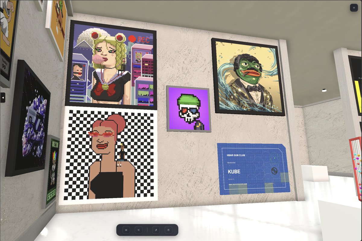 Kub3_91's tweet image. New wall in the gallery, what do y&apos;all think?? 👀

@THEVIVACARTA @LawWatusi @cloudovergarden