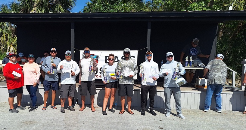 Thank You Chris Fickey and the Bass Busters crew and to all the winners in the April Silver Division and Gold Division over the weekend and hope you all enjoy the Tackle Bags from PB - Tackle pb-tackle.com
