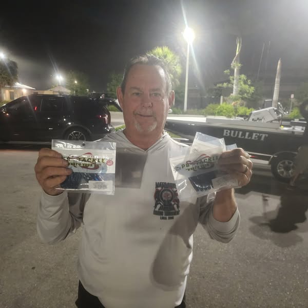 We received an awesome message from Mike Lendl today! He did very well using our baits at PB-Tackle
"Thanks for the quick delivery Bill Huffman Hank Krieg love the Craw one of the best swim jig trailers he's used"