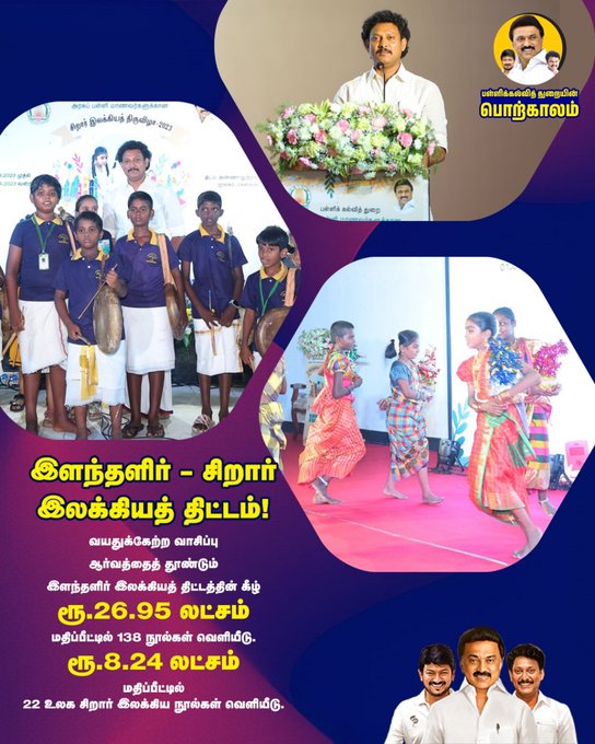 இளந்தளிர் - சிறார் இலக்கியத் திட்டம்!