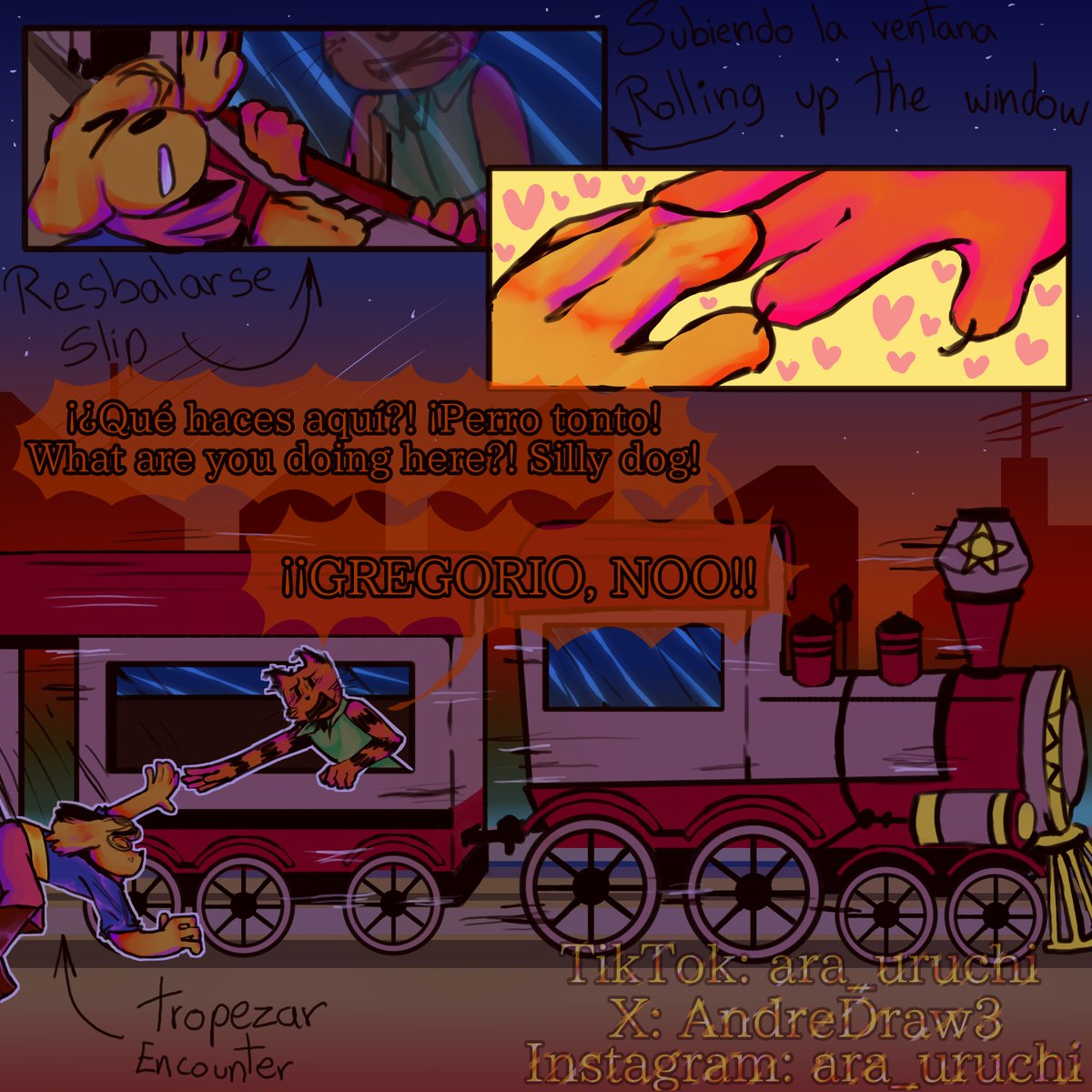 AndreDraw3's tweet image. "No te vayas" Querelles-AU 2/4
El cambio de la marca de agua es pa que no lo re-suban xD
#dogman #peteyxdogman #Petey #dogmanau #detey