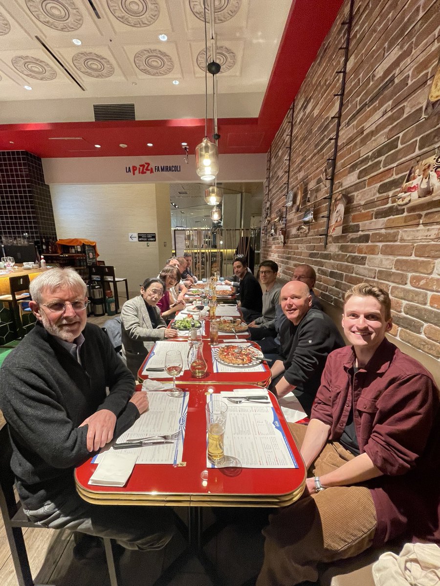 SwissClub_TYO's tweet photo. Just a few spots remaining for tonight's Stammtisch! Join us from 18:00 at Gino Sorbillo Artista Pizza Napoletana for a chance to network, connect, and enjoy great company ✨ Here are some highlights from our March event!

RSVP here: https://t.co/s7owR883G6 https://t.co/P8mCJn97aj