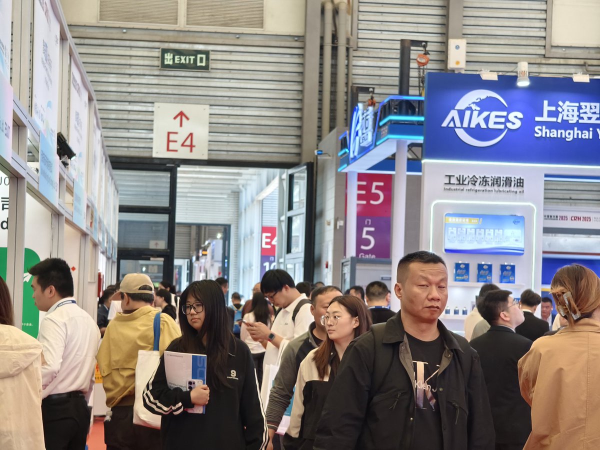 nexconpl's tweet photo. China Refrigeration Expo 2025 #shanghai #crh https://t.co/rEyKv4cd0F