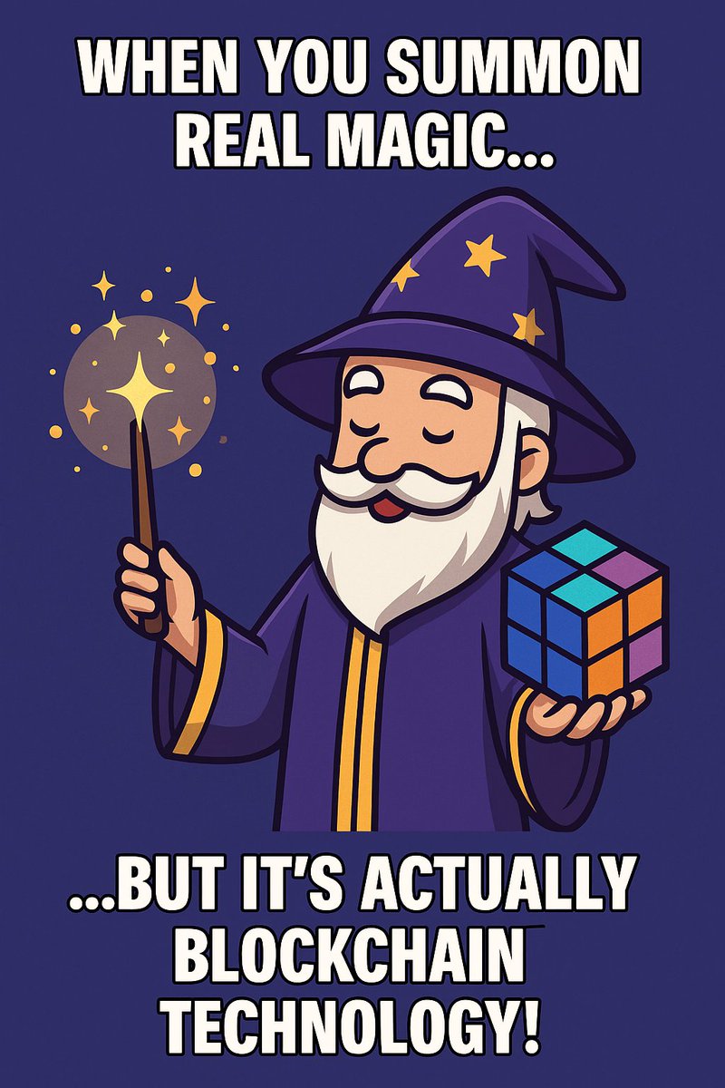 🧙‍♂️🔮 Proof that even wizards would switch to <a href="/magicblock/">MagicBlock ✨</a> if they knew blockchain could be this fast and powerful. Real-time magic on Solana!

#MagicBlock #OnchainGaming #Web3 #BlockchainMagic #Solana