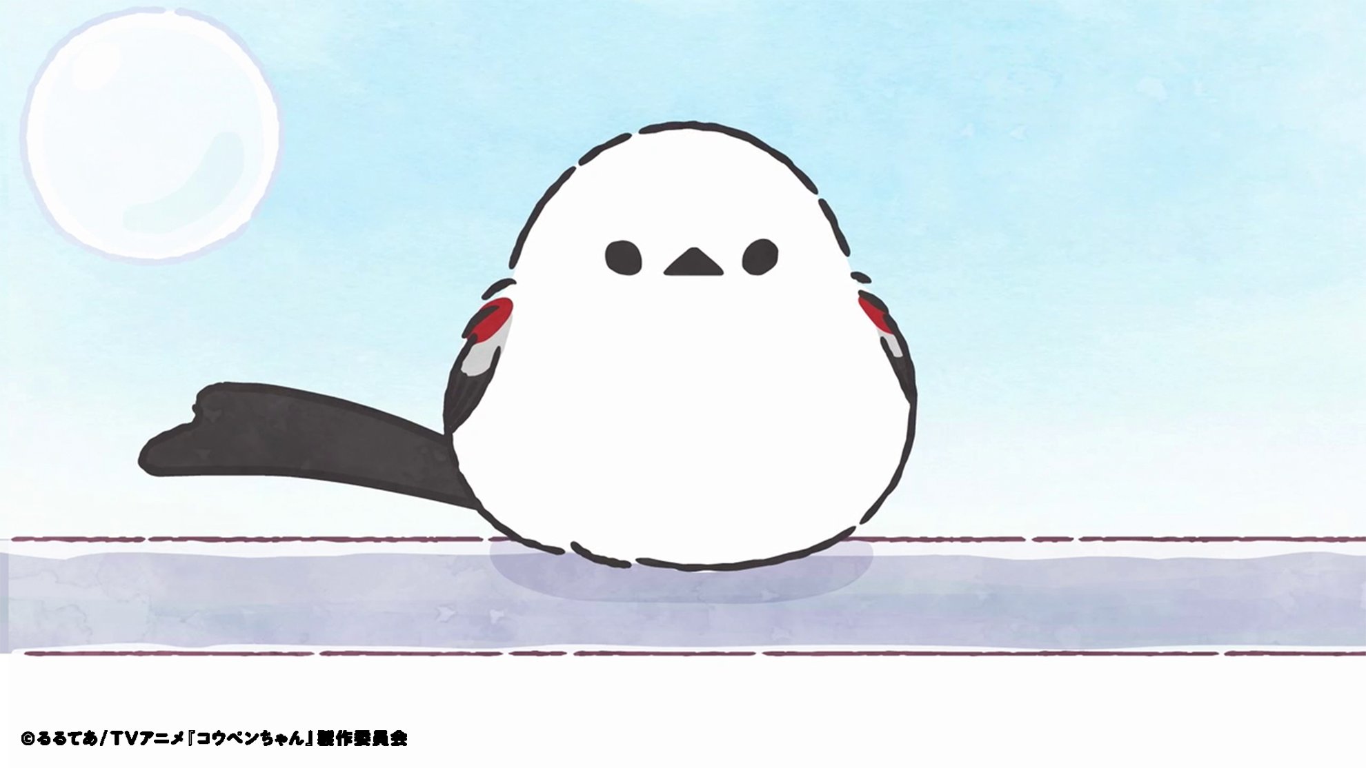 コウペンちゃん　邪エナガさん　クリスマスVer コウペンちゃん クリスマスな雪だるまぬいぐるみM（邪エナガさん