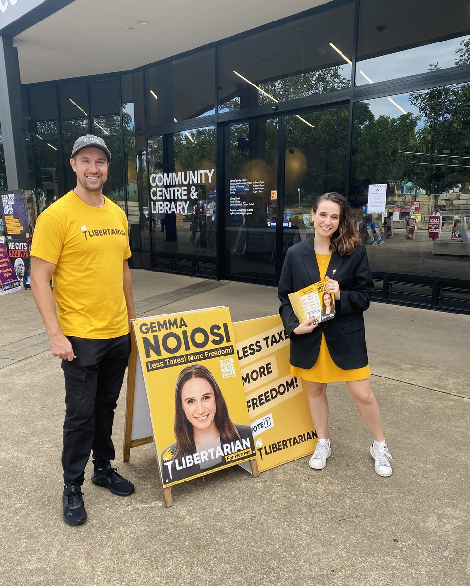 Day 5 at prepoll with some great reception from voters who are sick of the duopoly! 💪
