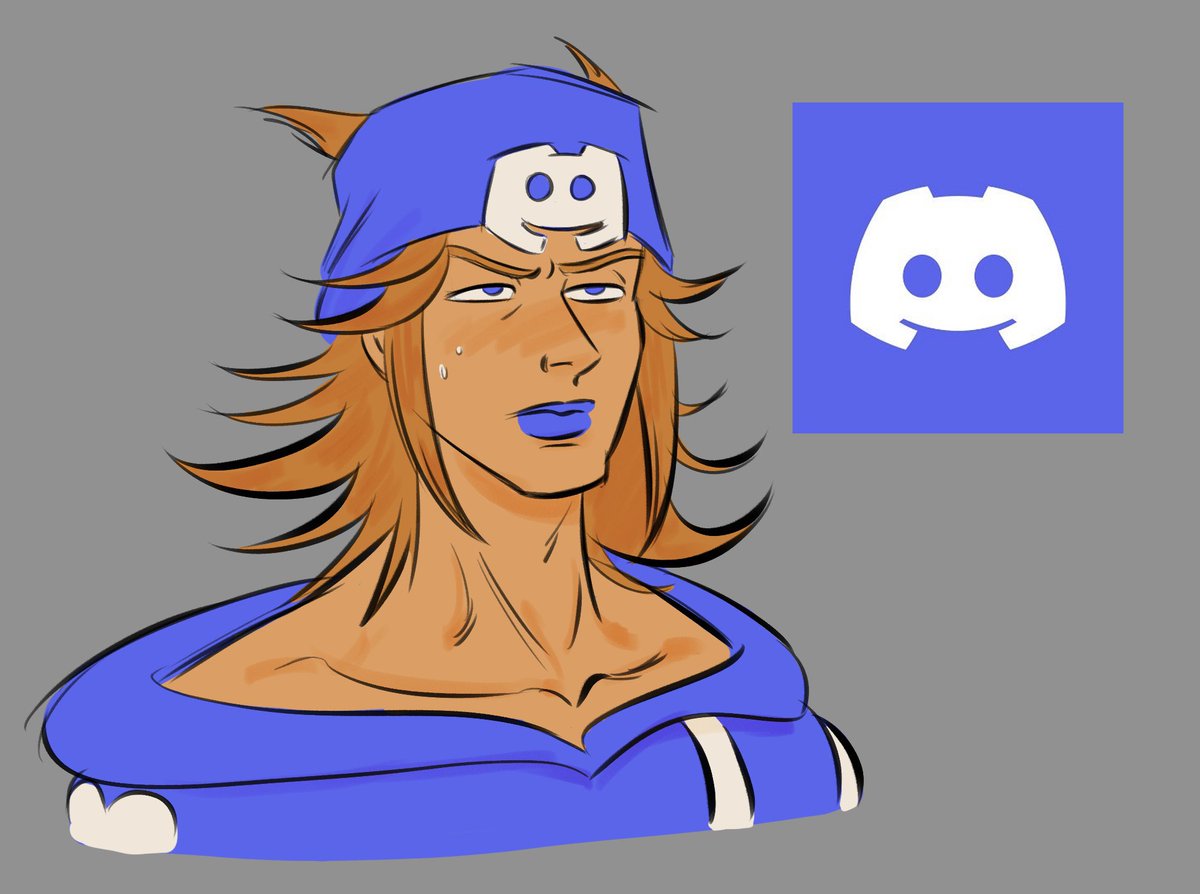 My jjba OC his name is Discord Johnny 

(<a href="/2dblondez/">cedar 🌻⭐️ aonunete + rabbot acolyte</a> told me to do it)