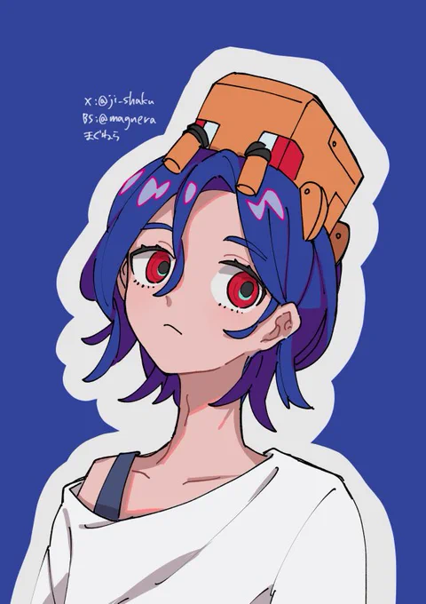 ジークアクス落書き なんで頭にみかん箱乗せてるんだろう