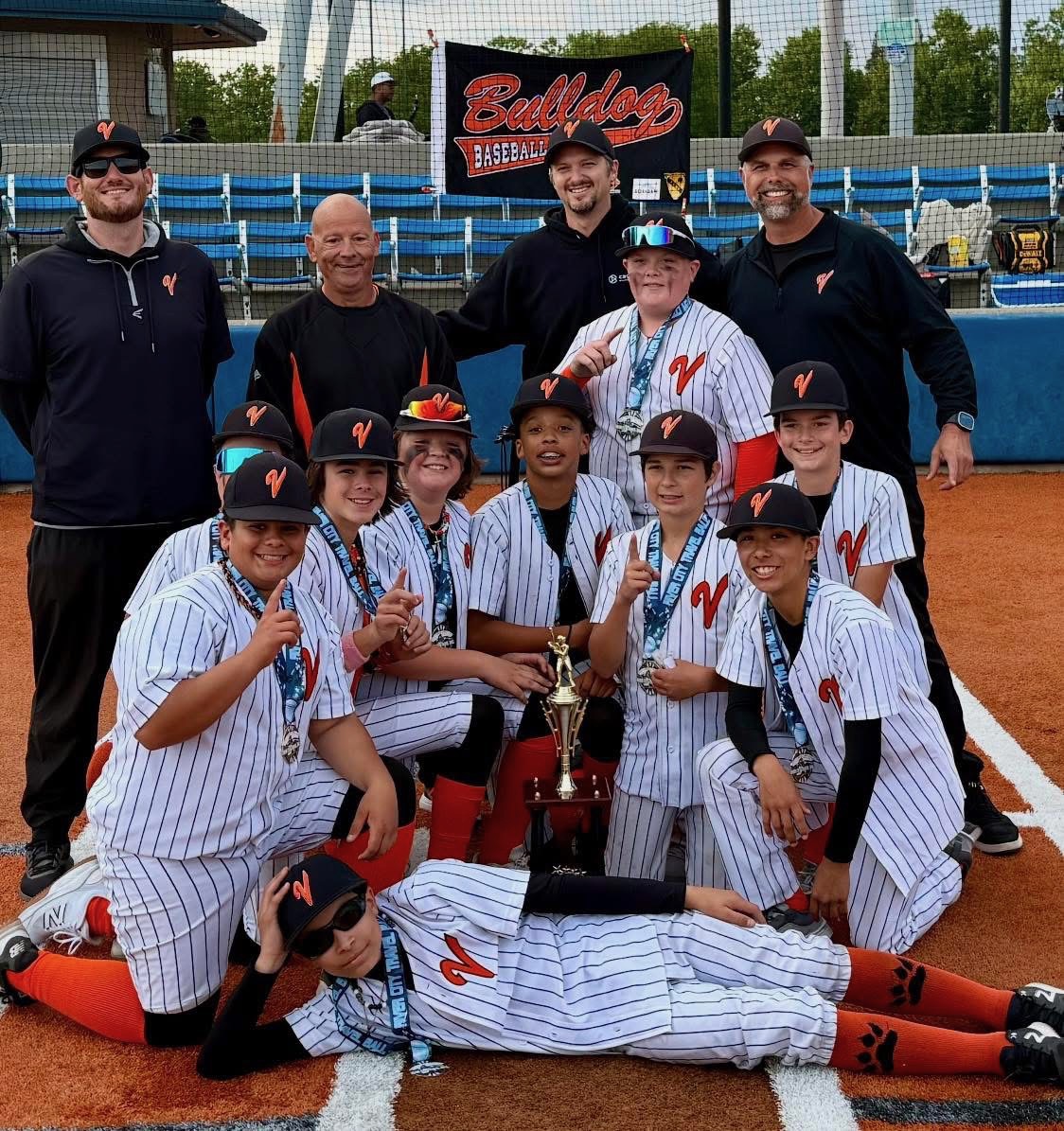 BulldogBC's tweet photo. Congratulations to our 12u Bulldogs who went 4-0 this weekend at the RCTB Mather Spring Classic and took home the championship. So proud of this group of boys! https://t.co/eJeBL5voLj
