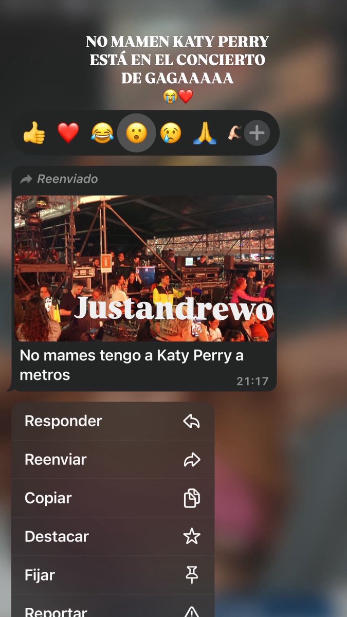 KATY PERRY ESTÁ EN EL CONCIERTO DE GAGA ESTÁ NOCHE, REPITO KATY ESTÁ EN EL CONCIERTO DE GAGA ESTÁ NOCHE #Vivalamayhem #Ladygaga #Katyperry