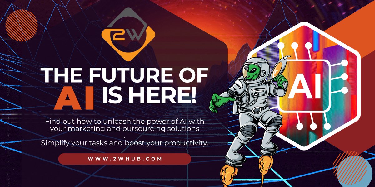 🚀 AI is Here. And 2W is Ready.
Welcome to the future of outsourcing business solutions. At 2W, we’re embracing Artificial Intelligence to give your business a serious competitive edge
2WHub.com
📩 Questions? Email us Team@2WAutoGroup.com <a href="/Lucas_Welk/">Lucas Welk</a> <a href="/Auto_Innovate/">2W</a>