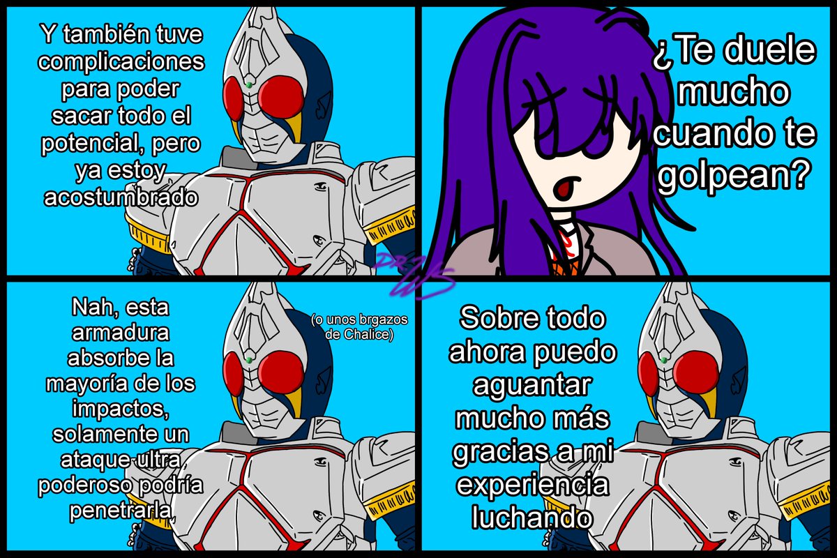 jferrisrare's tweet photo. DDLC x Kamen Rider:
"La Espada de la Esperanza"
Comic #4
#drweirdscience #art #fanart #shipping #ddlc #dokidokiliteratureclub #yuriddlc #ddlcyuri #tokusatsu #kamenrider #kamenriderseries #KamenRiderBlade #KenzakiKazuma #Headcanon https://t.co/JAa2KImMHn