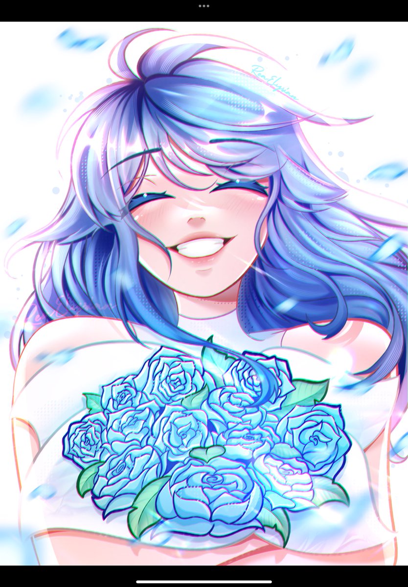Another Commission 🩵💐

#VGenComm #VGen #artcomms
