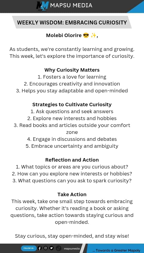 MapsuMedia's tweet image. #mapoly #mapsumedia #weeklywisdom