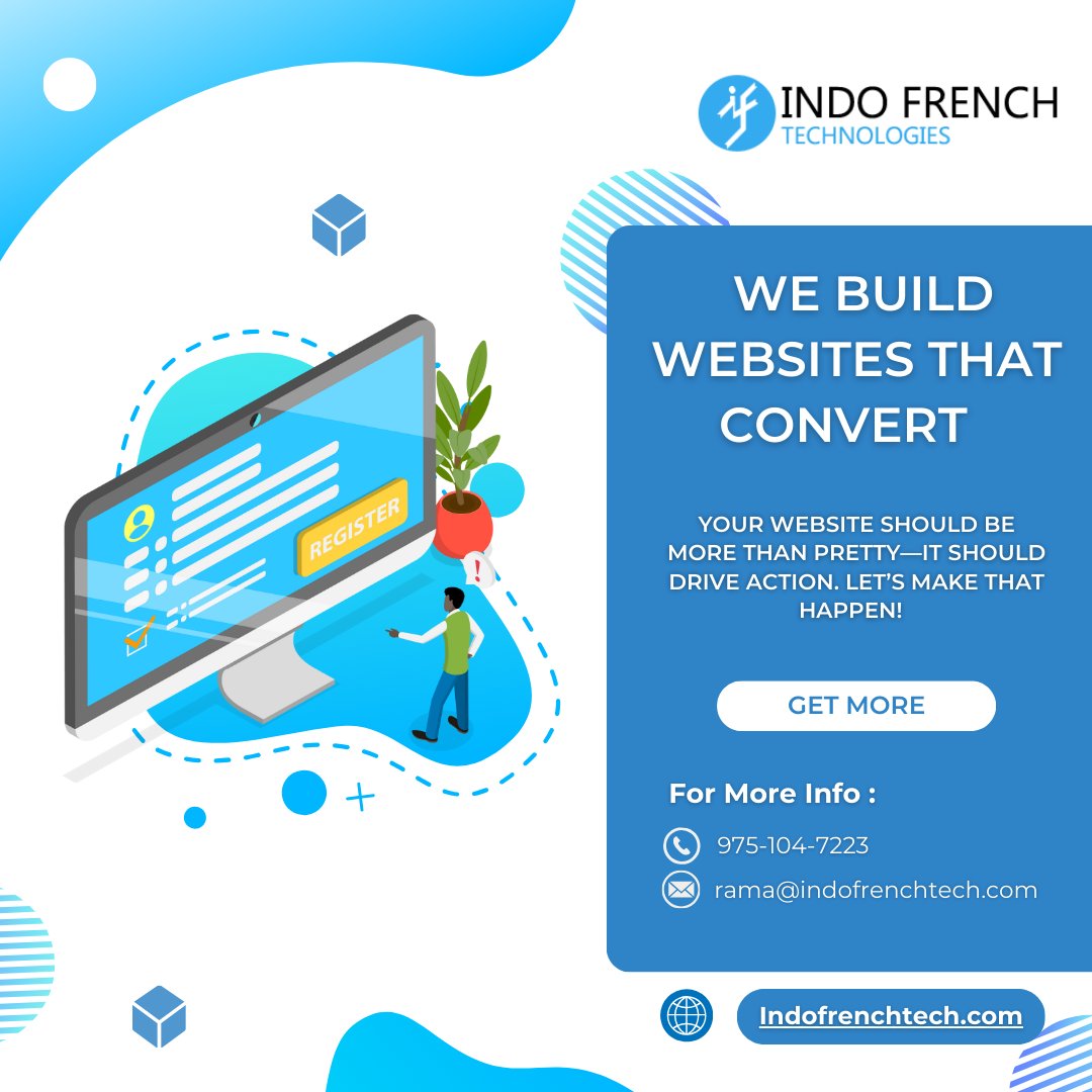 indofrenchtech's tweet image. We Build Websites That Convert

#ConversionFocused #WebDesignExperts #IndofrenchTech
