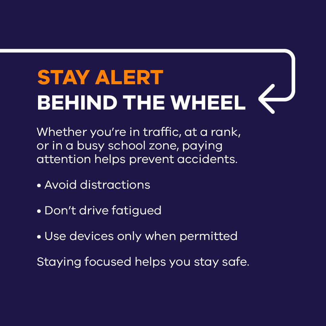 You and your passengers deserve safety.

On World Day for Safety and Health at Work, we're reminding drivers:
• Look after your own wellbeing
• Keep your vehicle safe and roadworthy
• Speak up if something’s not right

#WorldWHSDay2025 #SafeDay2025 #IWMD2025