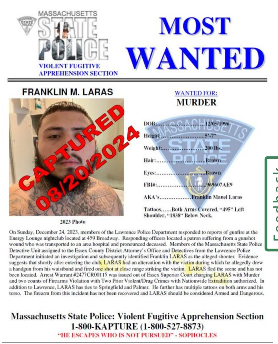 MafiaMasshole's tweet image. #sofagate plot thickens. This crazy lady took someone else's wanted poster, put her license photo over his name and photo, and didn't bother to change the bottom paragraph where you can see "LARAS" in all caps about 8 times. I am not her HR manager. Only she has her own license