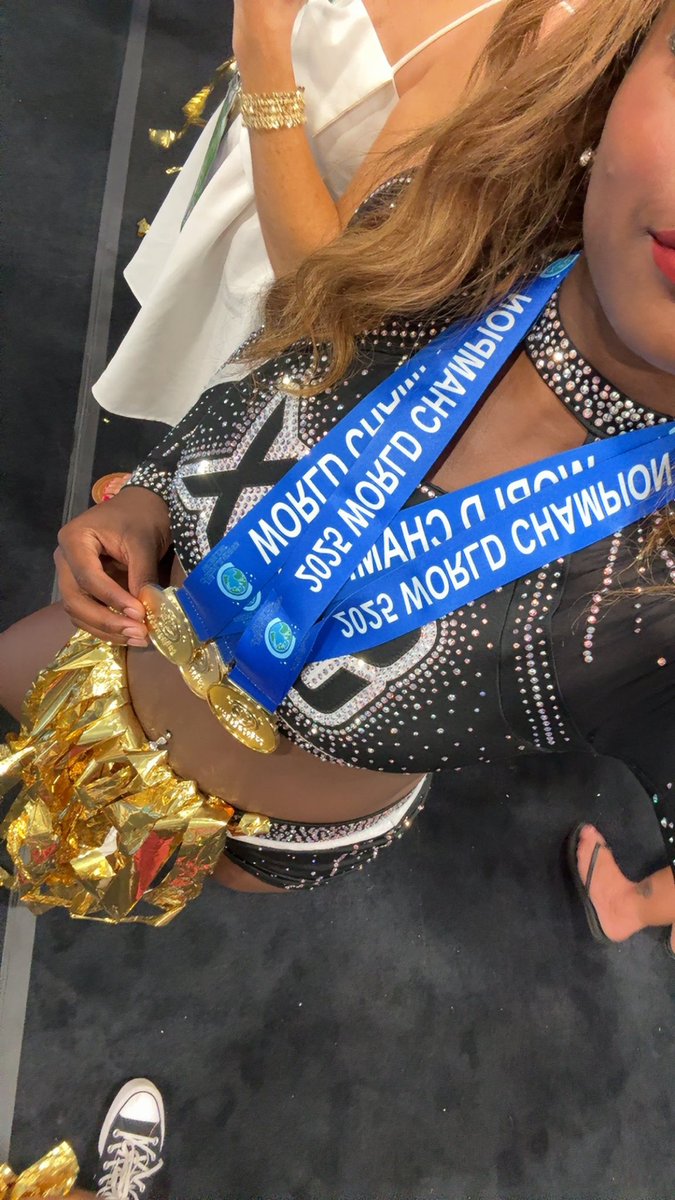 your small, medium, and large all girl world champion🦈🐆🍊