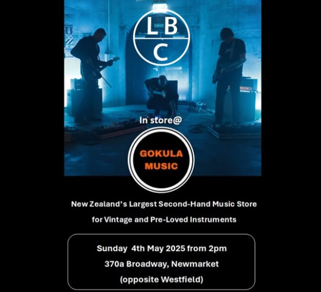 Join us next Sunday playing in store at NZs finest gear shop. Gokula has a huge collection of treasures from NZ classic amps, guitars to pedals, mixers. Come along to discover the place and soak in some pedal driven ambient noise while you are there.
#auckland #experimentalmusic