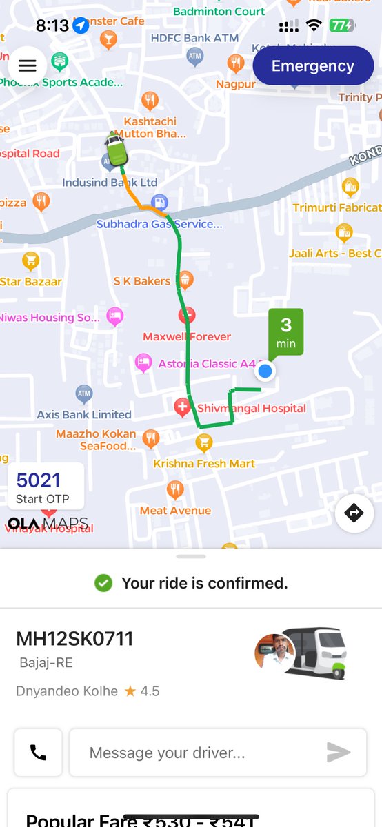 arpankr's tweet photo. @PuneCityPolice @PuneCityTraffic today my wife was harassed by an auto driver and used very bad words. Without taking ride she was has to give 500 in fear. @ola_supports @Olacabs @timesofindia https://t.co/S2lw8u2aYv