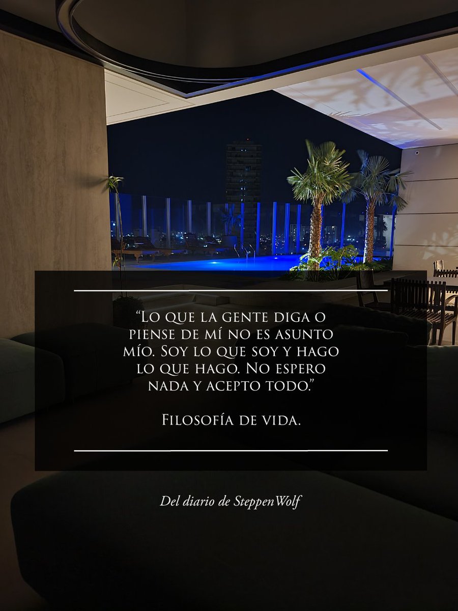 Alexannder7's tweet photo. Mi máxima más alta de vida.

Soy lo que soy y no lo pienso cambiar por nadie. Hago lo que hago cada vez más afinado a cumplir un gran propósito.

No espero nada de nadie y acepto todo lo que venga, nada me sorprende de las personas. Si queires alyo, vas por ello.

#SteppenWolf https://t.co/JuiN62hdef