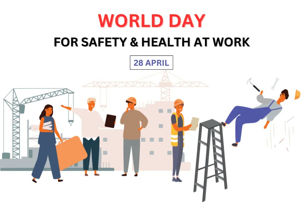 EmbaCubaSriLank's tweet photo. Every #April28th, World Day for Safety and Health at Work is celebrated, a day that advocates for the prevention of workplace accidents and occupational diseases. #Cuba 🇨🇺 celebrates it with an emphasis on creating a safe and healthy work environment. https://t.co/IkDbiY1buM