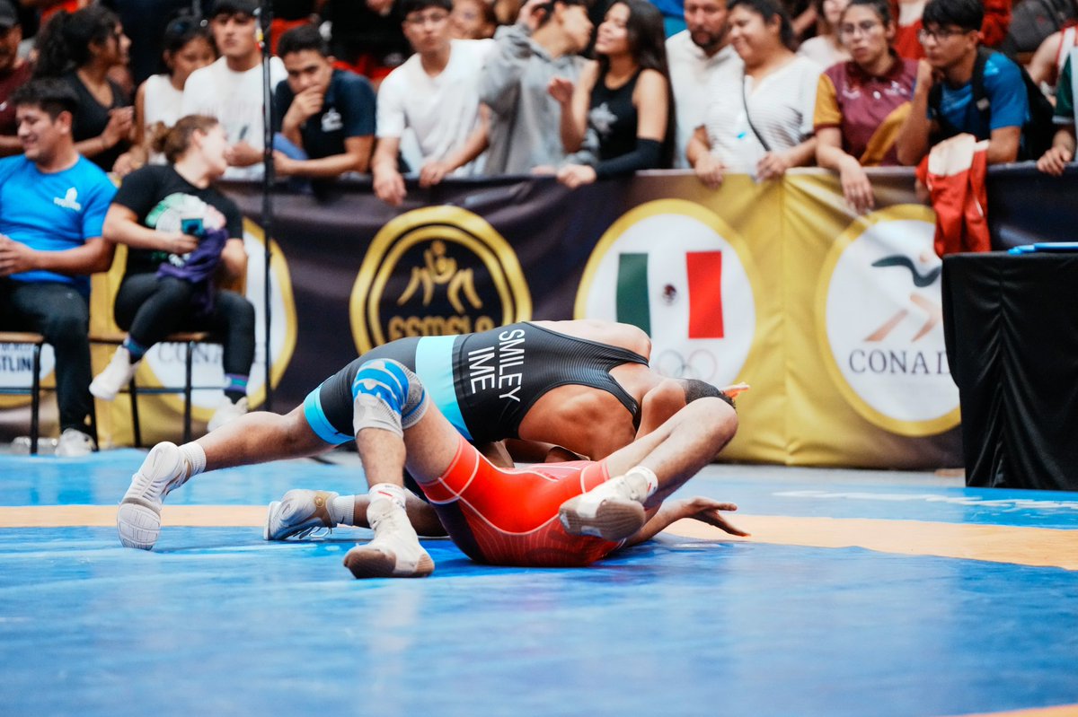 COM_Mexico's tweet photo. ¡Pasión en cada combate!

Concluyó en el #CDOM el Campeonato Nacional de Luchas 2025, con intensos duelos por los primeros lugares rumbo al Campeonato Panamericano de Mayores en Monterrey, Nuevo León, y al Panamericano U15 en Guatemala. Ambos se celebrarán en mayo, donde México irá por la gloria.

#TodosSomosOlímpicos