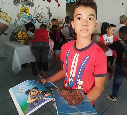 📚 La Sala Juvenil La Edad de Oro, de la biblioteca Sergio Antuña, conquistó la presencia de niños, durante la edición 33 de la Feria del Libro desarrollada en el municipio avileño de Morón.

#CiegodeAvila 👇👇👇
invasor.cu/es/cultura/not…