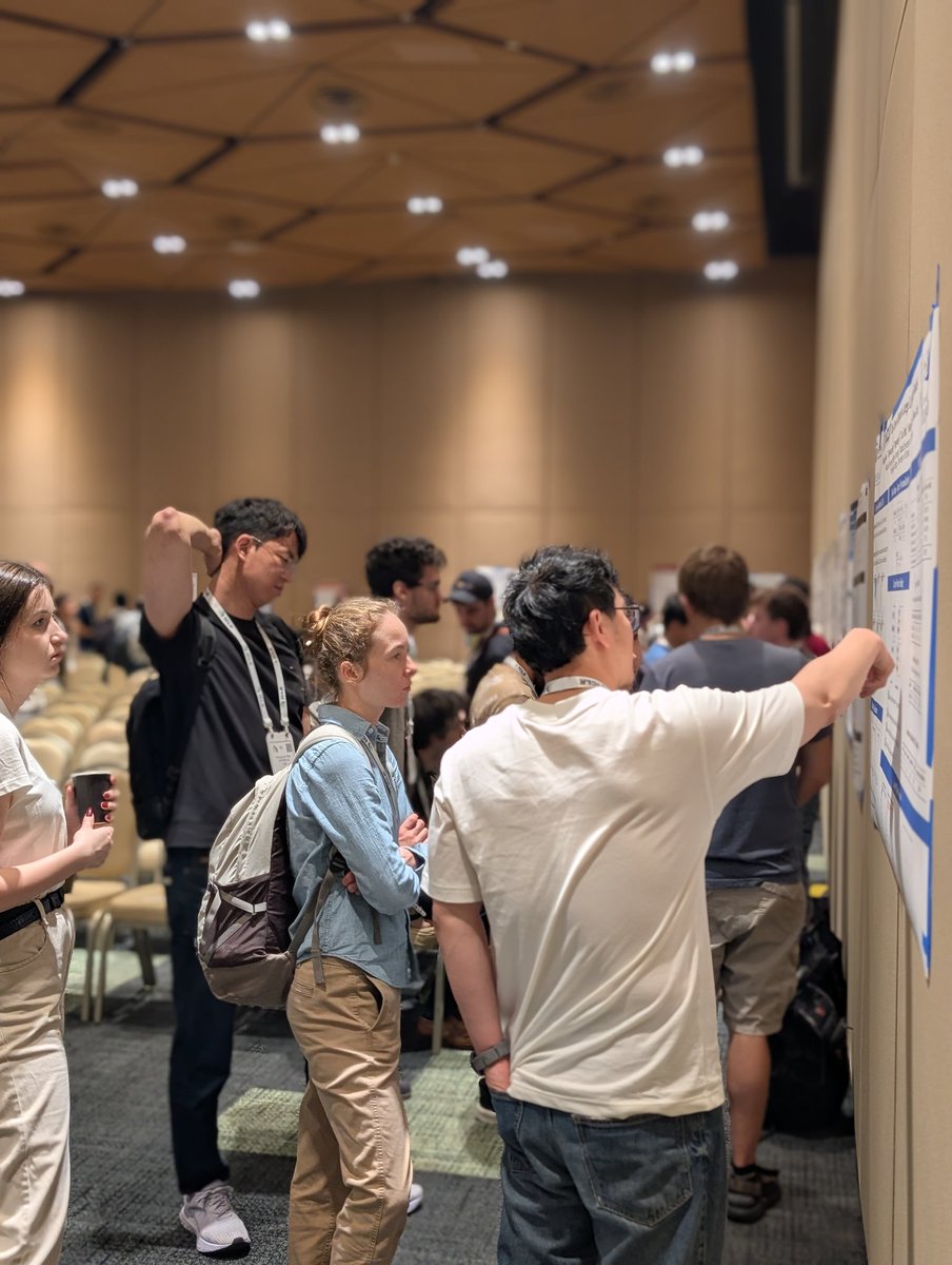 #SCOPE #ICLR2025 Poster session is going on....