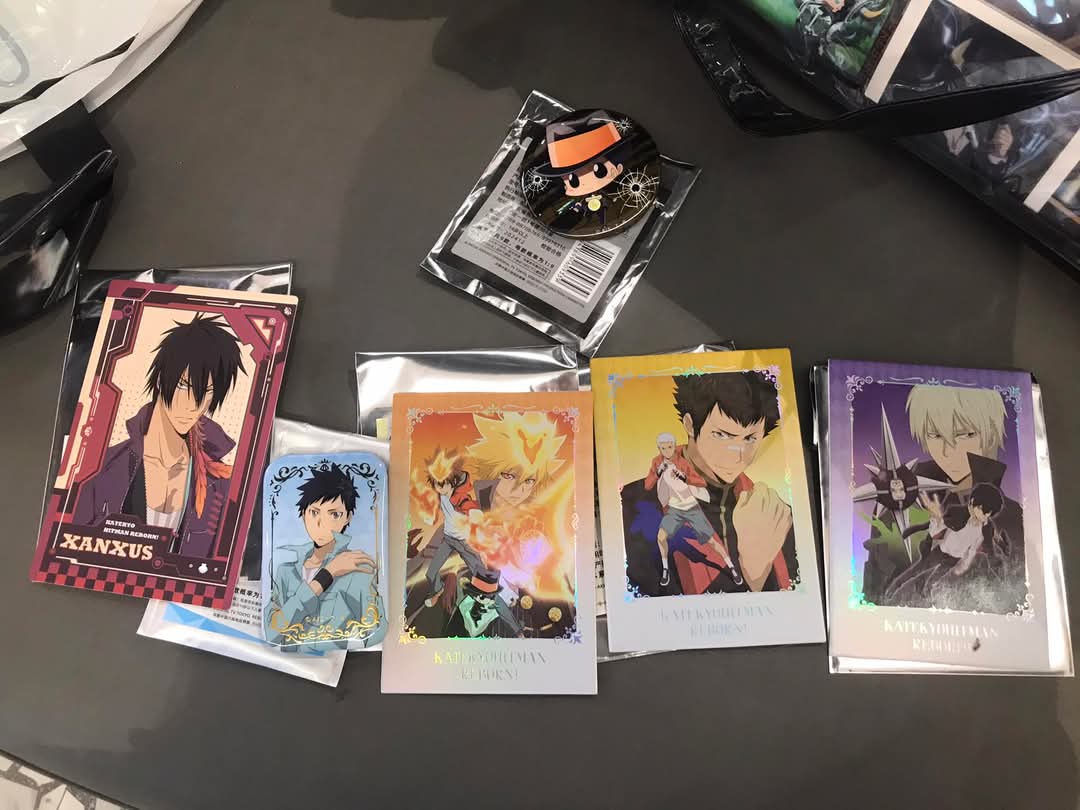 ขาย&amp;หาแลกเป็นแรมโบ้ในเซ็ทนั้นทั้งหมด
- ยามะ 130฿
- รีบอร์น 100฿ พอ
ภาพ ภาพฮิบาริสึนะภาพละ100฿ 
ภาพ เรียวซันซัส ใบละ70฿
รับสึนะหรือฮิบาริ บังคับอม เรียวเฮหรือซันซัสคะ นัดรับMKBได้ถึงบ่ายๆเลยคะ
#ตลาดนัดรีบอร์น
#ตลาดนัดมาเฟีย
#ตลาดนัดReborn