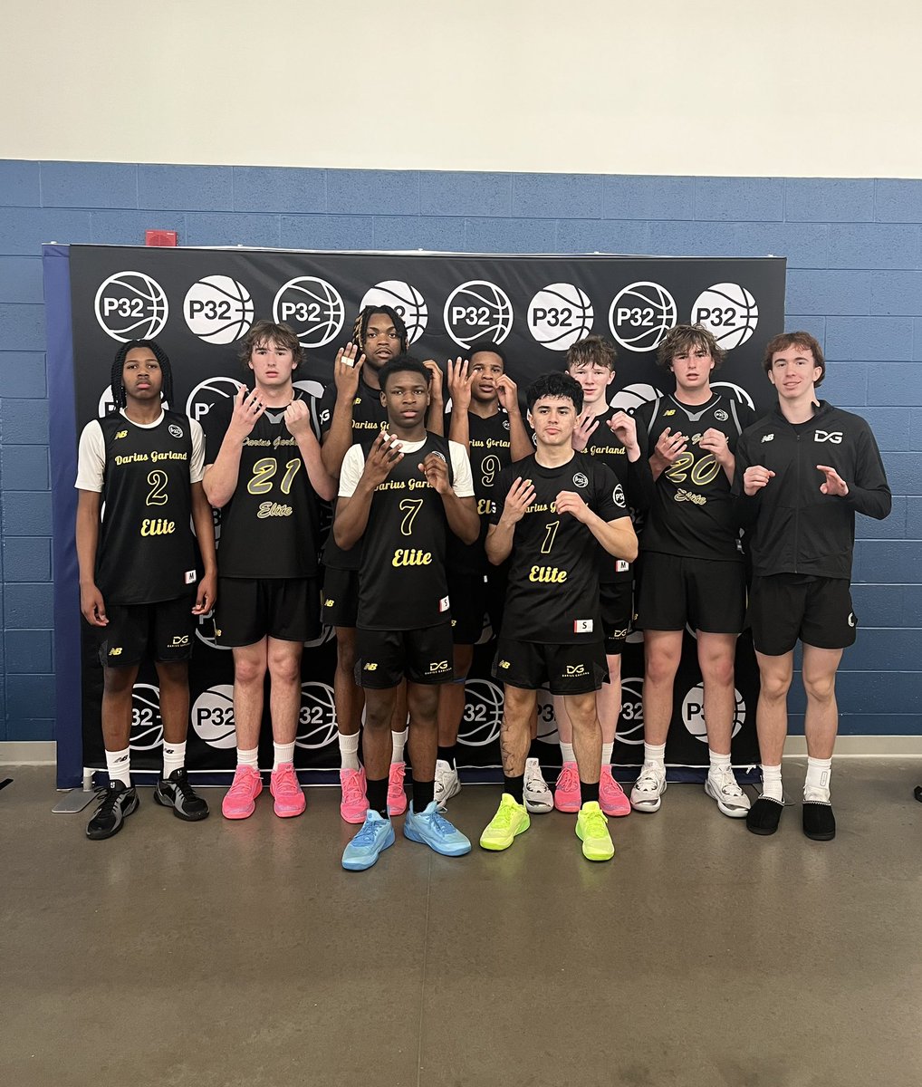 Darius Garland Elite (@dgelitenb) on Twitter photo Congratulations to our DG Elite P32 15u team on going undefeated in Memphis at the <a href="/p32league/">P32 League</a>
68-57 win over Midwest Renegade P32
67-55 win over Gateway Knights P32
69-54 win over SKG P32
76-60 win over PA Coalition P32 Congratulations to our DG Elite P32 15u team on going undefeated in Memphis at the <a href="/p32league/">P32 League</a>
68-57 win over Midwest Renegade P32
67-55 win over Gateway Knights P32
69-54 win over SKG P32
76-60 win over PA Coalition P32