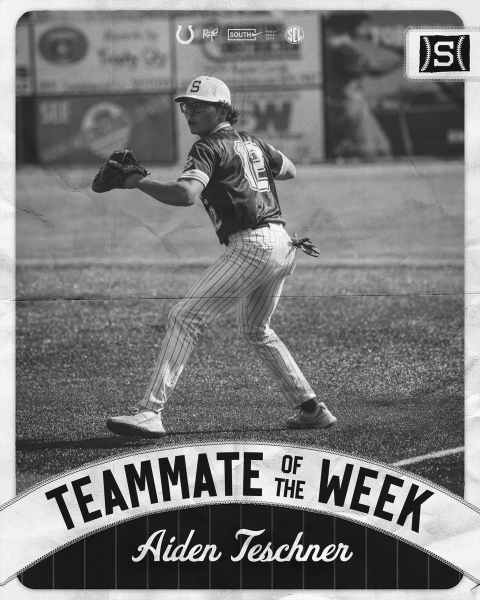 Pueblo South Baseball (@pueblosouthbsb) on Twitter photo πππ πππππ ππ
ππππππππ.
We want to take time to recognize some of our guys who had big weeks.
The Worker (Performance) of the Week goes to Kade Ortiz (<a href="/kadeortizz/">Kade Ortiz</a>). Kade saw the ball well all week, going 2 for 3 with 3 RBIs and a double against Centennial. He πππ πππππ ππ
ππππππππ.
We want to take time to recognize some of our guys who had big weeks.
The Worker (Performance) of the Week goes to Kade Ortiz (<a href="/kadeortizz/">Kade Ortiz</a>). Kade saw the ball well all week, going 2 for 3 with 3 RBIs and a double against Centennial. He