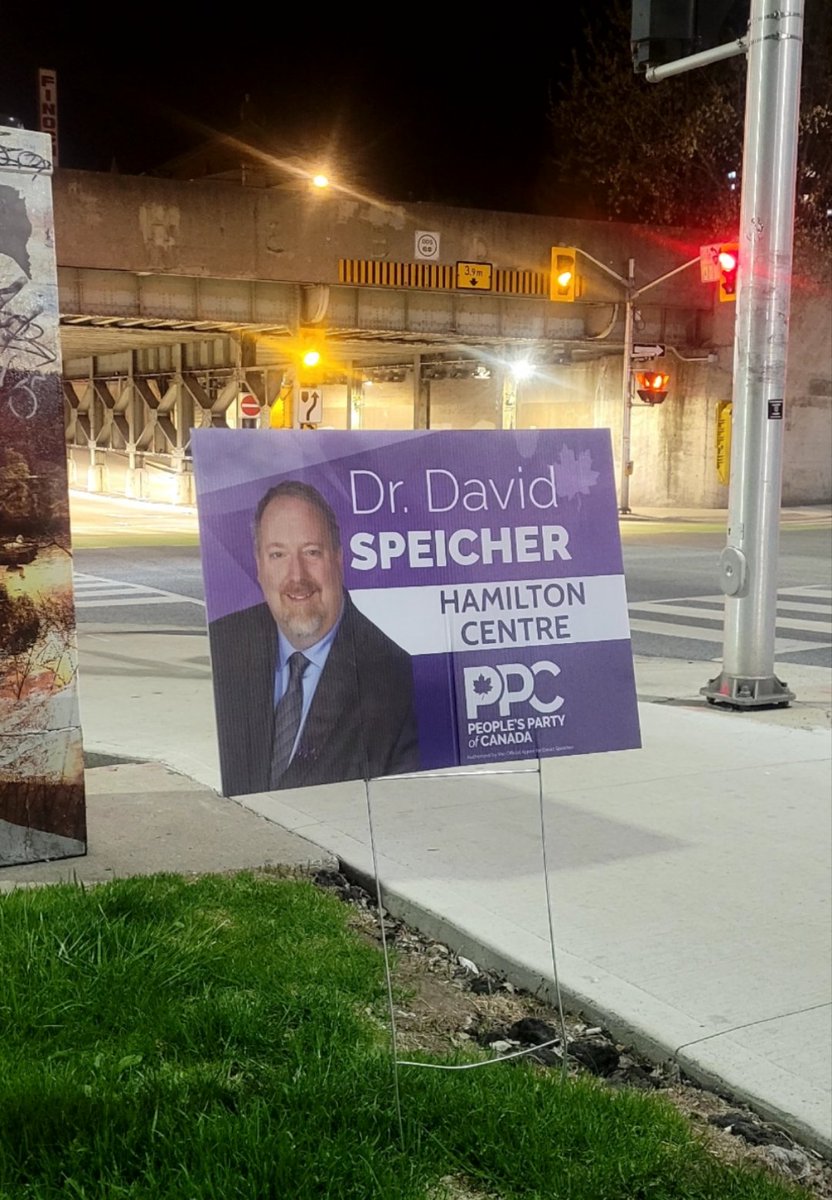 Dr David J Speicher - PPC Hamilton Centre tweet media