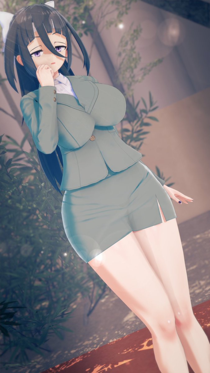 Tae Yamada, aka The Legendary Office Lady. Please to let her hypnotize you with her divine legs.

-3D model of Tae Yamada enhanced and made by KiruNeru :<a href="/kiruneru/">KiruNeru🔞</a>

#zombielandsaga #ZLS #ゾンビランドサガ #山田たえ #divinelegs #taeyamada