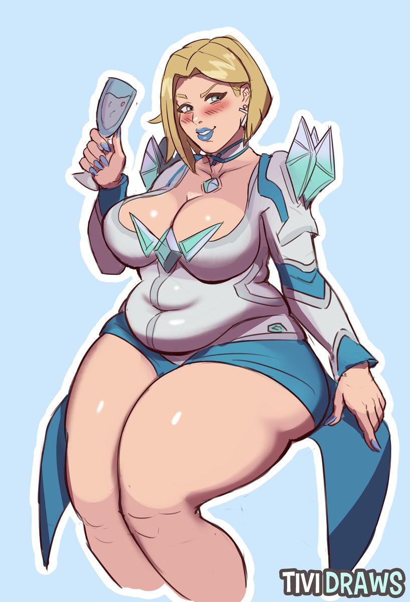 Chubby Emma Frost 💎

Love her new design!

#MarvelRivals #emmafrostfanart #emmafrost
