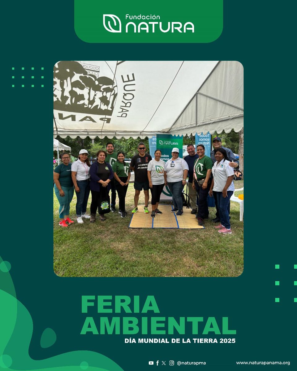 Fundación Natura (@naturapma) on Twitter photo En el marco del #DíaMundialDeLaTierra participamos en la Caminata y Feria Ambiental organizada por el <a href="/PNMetropolitano/">Parque Metropolitano</a>
A través de dinámicas y juegos, compartimos con grandes y pequeños la labor que realizamos en #FundaciónNatura para conservar la biodiversidad. En el marco del #DíaMundialDeLaTierra participamos en la Caminata y Feria Ambiental organizada por el <a href="/PNMetropolitano/">Parque Metropolitano</a>
A través de dinámicas y juegos, compartimos con grandes y pequeños la labor que realizamos en #FundaciónNatura para conservar la biodiversidad.