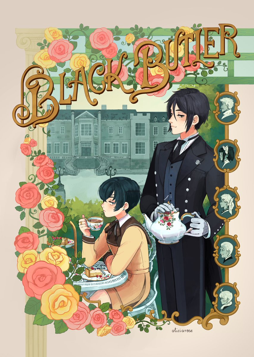 ๐ผ Alicia ๐ป (@aliciarose_art) on Twitter photo Welcome to the Phantomhive Manor Welcome to the Phantomhive Manor