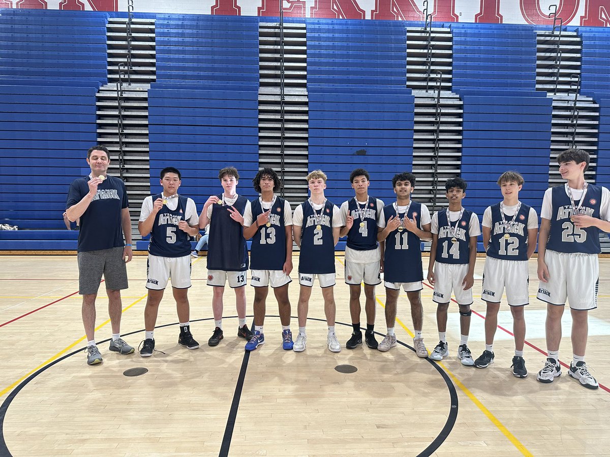 Congrats to Team Attack White‘s 10th grade team on winning Spring Mayhem 🥇