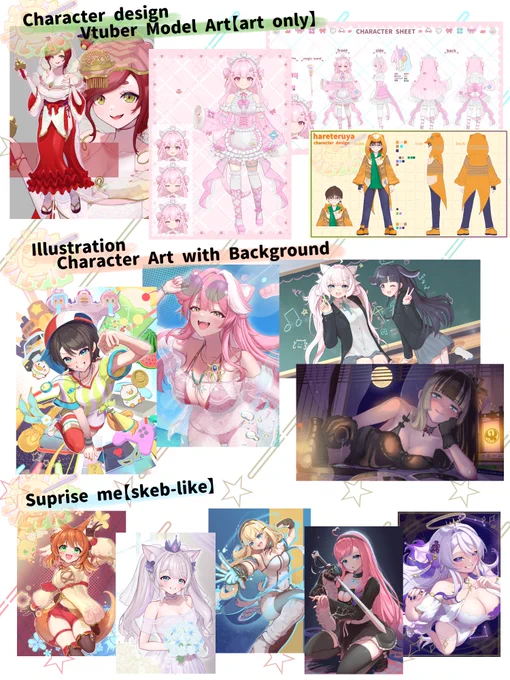 I'm now accepting illustration commissions!
If you like my illustrations, please feel free to contact me!

You can contact me via DM or VGen
Let's create fun content together!

#commissionsopen #commission 