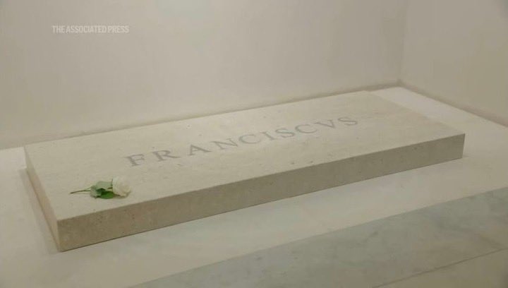 the pope deserved much better kerning than this man