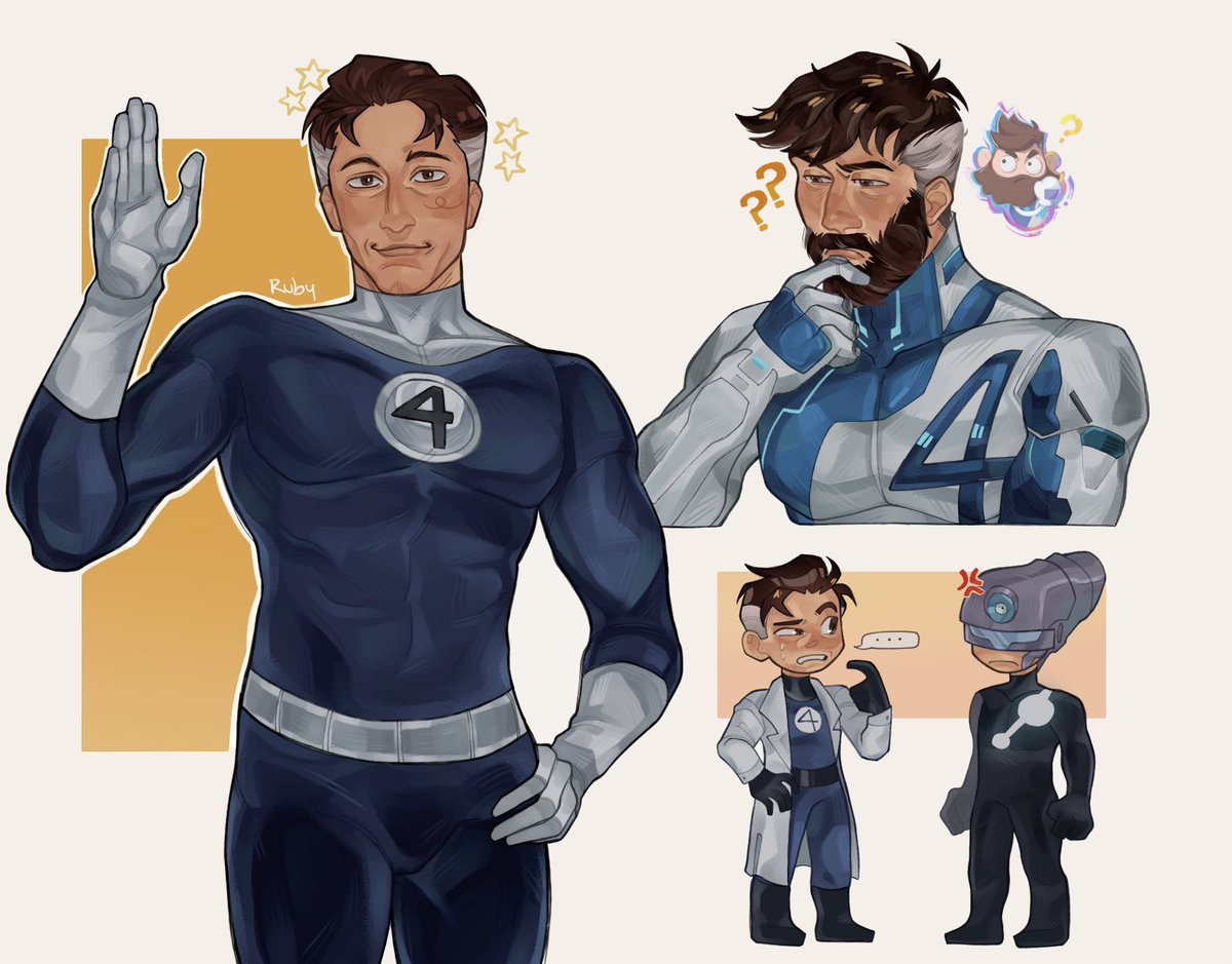 illustratedrvby's tweet image. New art finally :’)
#ReedRichards #mrfantastic #marvel #Marvelrivalsfanart #digitalart #fanart