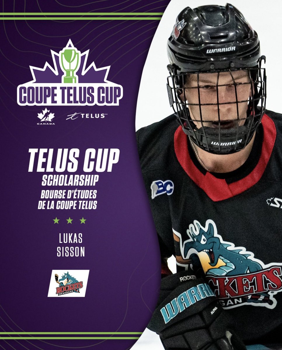 Congratulations! Lukas Sisson wins the Esso Most Dedicated Athlete Award and secures himself a $1000 scholarship!

#bcehl #aaahockey #bcehlaaahockey