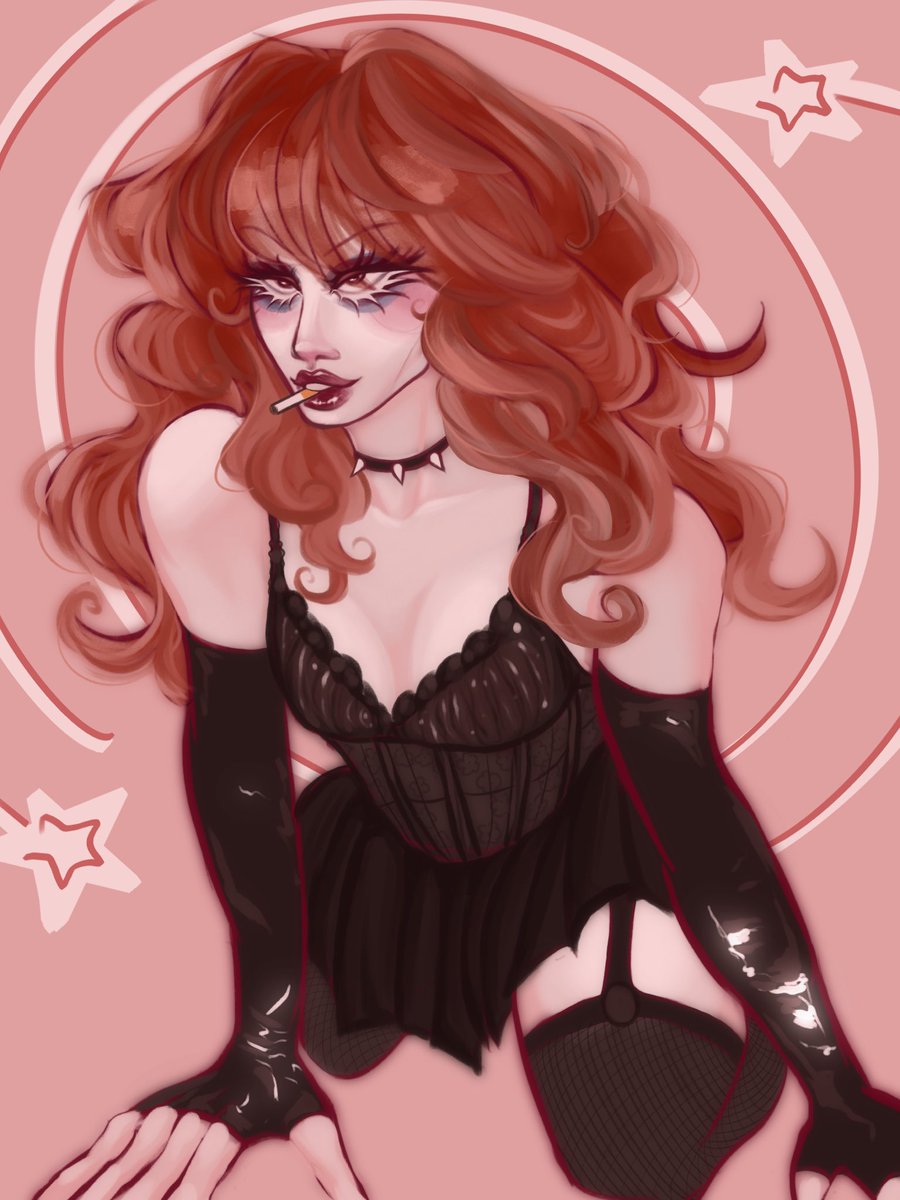 304rules's tweet image. guys i love @suzietoot so bad i drew her she’s quite literally my muse 
#suzietoot #rpdr17 #DragRace