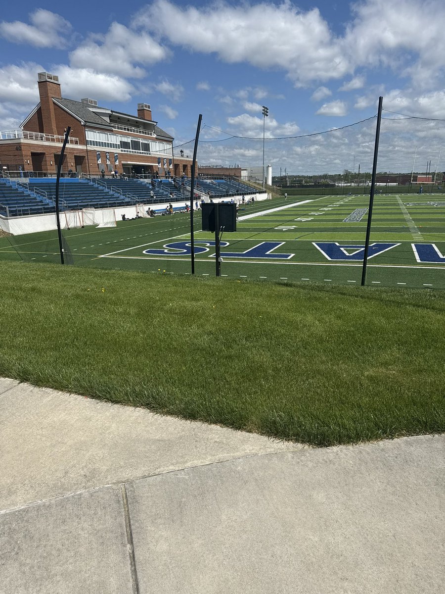 Thank you <a href="/FandMFootball/">F&M Football</a> for a great Prospect Day. I enjoyed seeing the facilities, competing on the field and getting a tour of the campus. <a href="/Coach_Phelan25/">Michael Phelan</a> <a href="/Coach_Handy73/">Zach Handy</a> <a href="/CoachErxleben/">Coach Steve Erxleben</a> <a href="/CoachClark16x/">Kevin Clark</a> <a href="/SRHSFootball/">South River HS Football</a>