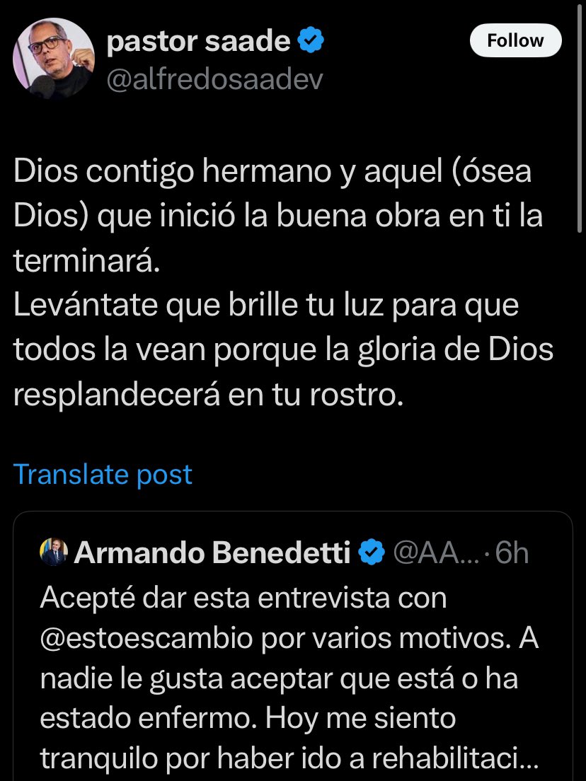 <a href="/alfredosaadev/">pastor Alfredo saade</a> El guion para las  bodegas  hoy Domingo 27.

“Hagan ver a Armanditto como un ser de luz “