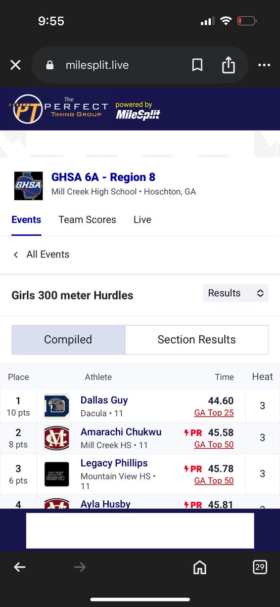 GHSA 6A Region 8 ended with two new prs in the 300mh and LJ  onto Sectionals #trackandfield #LJ #Hurdles