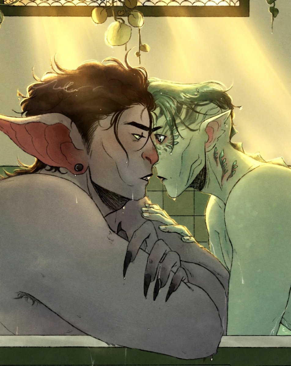 Some rest after the war... 🫣(full thing on insta and 🦋)
#Batfish #steb #scar #arcane