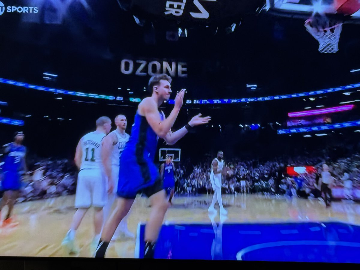 See this my little charmin Celtics fans? This is how young nba stars embrace the hard fouls during playoffs and get hyped.