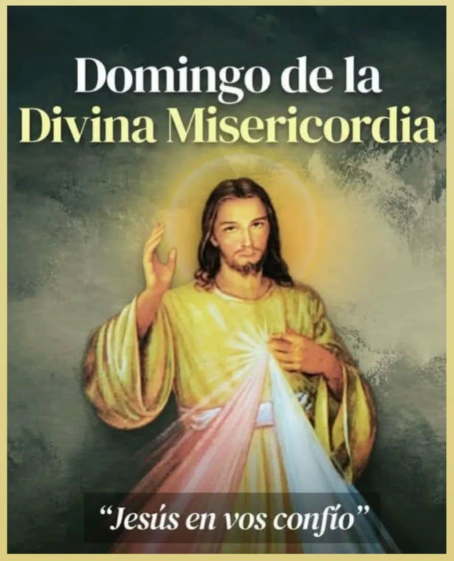Jesus_miser's tweet photo. DOMINGO 27 DE ABRIL, FIESTA DE LA DIVINA MISERICORDIA. Jesús, en Vos confío.❤️💙 https://t.co/K1kMA10Kat